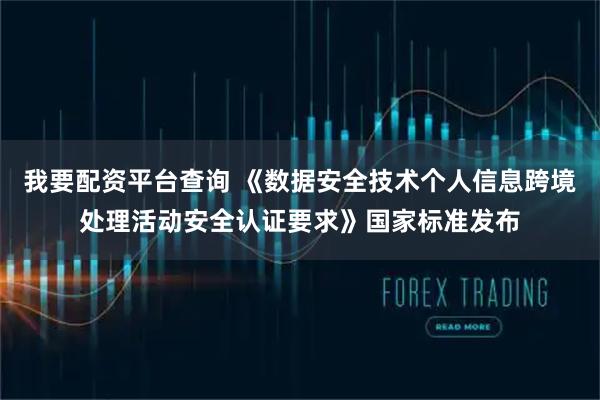 我要配资平台查询 《数据安全技术个人信息跨境处理活动安全认证要求》国家标准发布